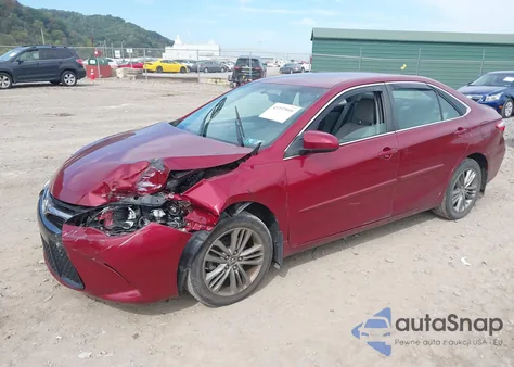 2016 Toyota Camry Se из США, поврежденный, VIN 4T1BF1FKXGU513826